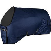 Produktbild von Equestro Bora Outdoor-Pferdedecke aus Fleece in Blau 115 cm