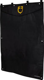 Produktbild von Equestro Boxvorhang Long mit gesticktem Logo aus Cordura in Schwarz
