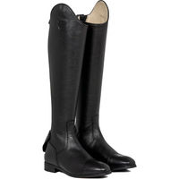 Produktbild von Equestro Buffalo Reitstiefel aus Leder für Unisex in Schwarz Größe L