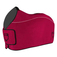 Produktbild von Equestro Burgund Abschwitzdecke aus Fleece für Pferde 135 cm