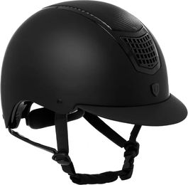 Equestro Carbon Reithelm Schwarz Unisex Größe S – Bild 1 von 4