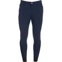 Produktbild von Equestro Caspar Light Reithose für Herren mit Mid Grip und Silikon Grip in Blau Größe 58 IT