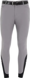 Produktbild von Equestro Caspar Light Reithose für Herren mit Mid Grip und Silikonbeschichtung in Grau Größe 44 IT