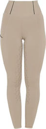 Equestro Classic Reithose Damen Full Grip Beige Grau Größe L – Bild 1 von 9