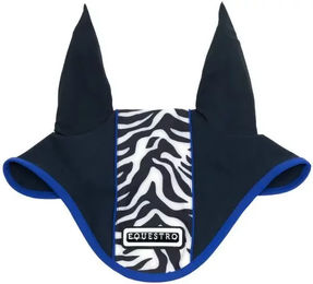 Produktbild von Equestro Corner Zebra Decke für Pferde in Blau und Bunt