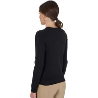 Produktbild von Equestro Crewneck Sweatshirt Damen Schwarz Baumwolle Größe S