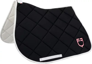 Equestro CSO-Teppich mit mehrfarbigem Logo in Schwarz-Bunt Full – Bild 1 von 1