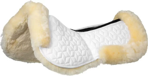 Produktbild von Equestro Cube Pferdedecke mit Tasche in Weiß