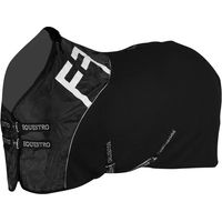 Produktbild von Equestro Cuddle Waffle Fleecehemd für Pferde Schwarz 125 cm