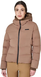 Equestro Damen Daunenjacke wasserdicht Braun Größe M – Bild 1 von 1