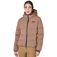 Produktbild von Equestro Damen Daunenjacke wasserdicht Braun Größe M