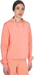 Produktbild von Equestro Damen Hoodie Cut Out Pullover aus Baumwolle Rosa XS
