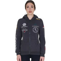 Produktbild von Equestro Damen Kapuzenpullover New Style Grau Größe S