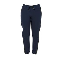 Produktbild von Equestro Damen Reithose mit seitlichem Reißverschluss Blau Fleece Winter Größe M