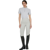 Produktbild von Equestro Damen Reitshirt mit Reißverschluss Grau Größe S