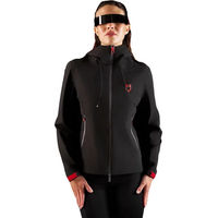 Produktbild von Equestro Damen Softshell-Reitjacke wasserdicht schwarz Größe S