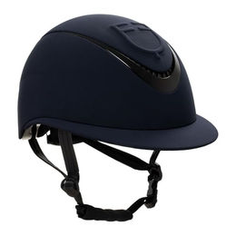 Equestro Damencap mit breitem Visier und embossed NAVY Logo Größe S (52-54 cm) – Bild 1 von 4