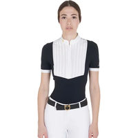Produktbild von Equestro Damenreiterpolo aus Baumwolle