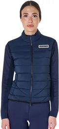 Produktbild von Equestro Daunenweste Damen Blau XS
