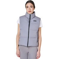 Produktbild von Equestro Daunenweste Damen Grau Größe L