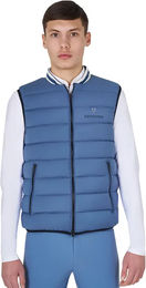 Produktbild von Equestro Daunenweste für Herren in Blau Grösse XL