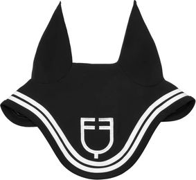 Produktbild von Equestro Decke mit Doppelstreifen in Schwarz