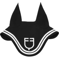 Produktbild von Equestro Decke mit Doppelstreifen in Schwarz