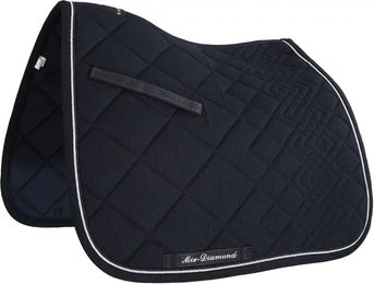 Produktbild von Equestro Diamant Dressur-Sattelunterlage für Pferde aus Baumwolle