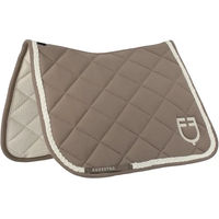 Produktbild von Equestro Dressur Schabracke für Ponys aus Baumwolle in Beige