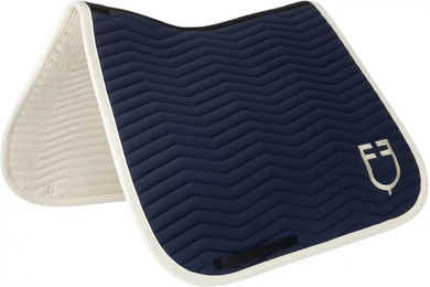 Produktbild von Equestro Dressur Schabracke für Ponys aus Nylon in Blau