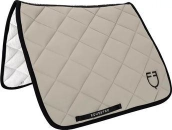 Produktbild von Equestro Dressur-Tuch für Pferde aus Baumwolle in Beige