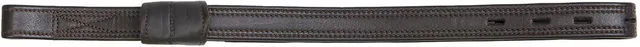 Produktbild von Equestro Dressurgurt aus Leder für Pferde in Braun oder Schwarz 80 cm