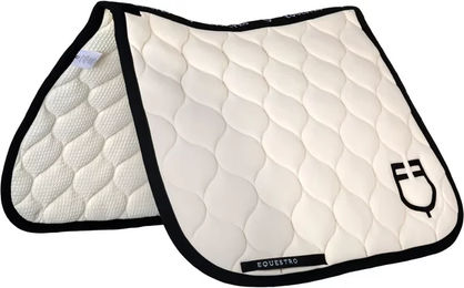 Produktbild von Equestro Dressurmatte Black Line Edition Schwarz oder Beige für Vollblut