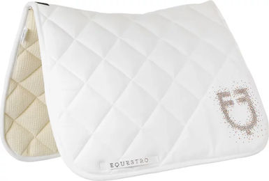 Produktbild von Equestro Dressurmatte Stones Edition aus Baumwolle Weiß Größe M