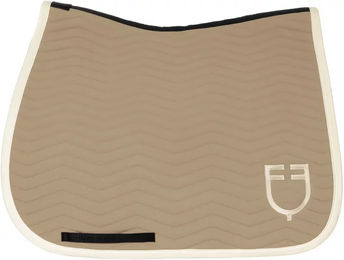 Produktbild von Equestro Dressurmatte Wave Quilting Beige für Vollblut/VB