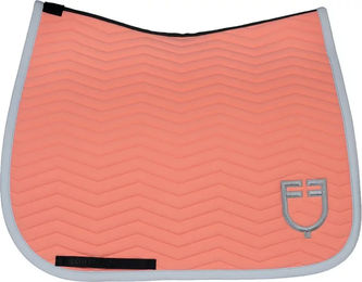 Produktbild von Equestro Dressurmatte Wave Quilting Rosa für Warmblut