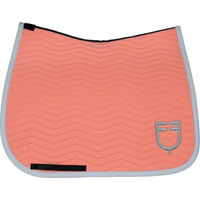 Produktbild von Equestro Dressurmatte Wave Quilting Rosa für Warmblut