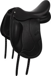 Equestro Dressursattel aus gefüttertem Leder – Bild 1 von 1