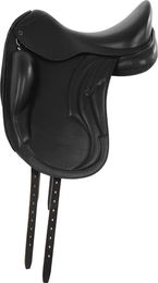 Produktbild von Equestro Dressursattel aus Leder in Schwarz für Pferde