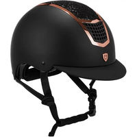 Produktbild von Equestro Eclipse Reithelm für Damen mit Standardvisier in Blau oder Schwarz Größe L