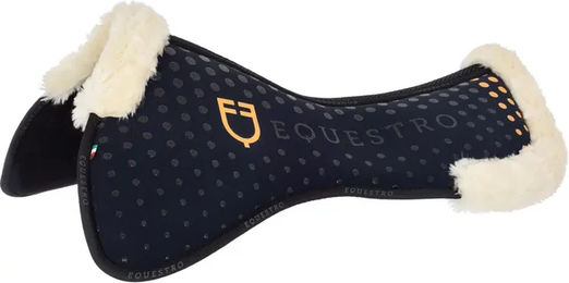 Produktbild von Equestro Ecowool Pferdedecke aus Wolle in Blau