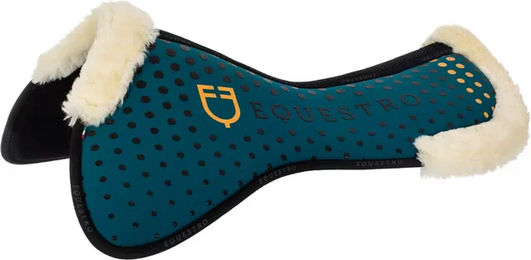 Produktbild von Equestro Ecowool Pferdedecke aus Wolle in Grau oder Türkis