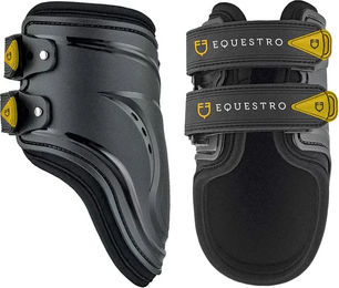 Equestro Evolution Gamaschen aus Neopren für Warmblut in Schwarz – Bild 1 von 2