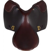 Produktbild von Equestro Evolution Pro Gemischter Sattel für Pferde aus Leder Braun 16 Zoll