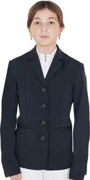 Produktbild von Equestro Exclusive Turnierjacke für Mädchen in Blau oder Schwarz