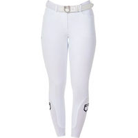 Produktbild von Equestro Fise Reithose Damen mit Full Grip in Weiß Größe 36