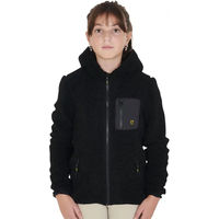 Produktbild von Equestro Fleece Hoodie für Kinder in Schwarz Größe 8 Jahre