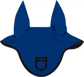 Produktbild von Equestro Fliegenhaube Full aus Stoff in Blau