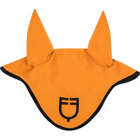 Produktbild von Equestro Fliegenhaube für Fohlen aus technischem Stoff in Orange