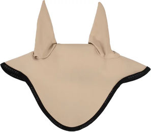 Produktbild von Equestro Fliegenhaube für Pferde Beige Vollblut